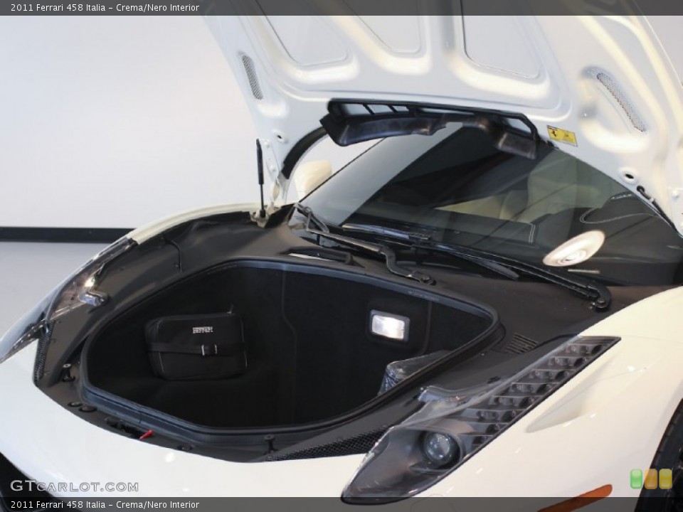 Crema/Nero Interior Trunk for the 2011 Ferrari 458 Italia #63253681