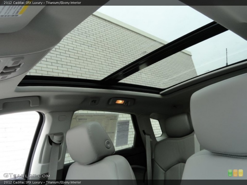 Titanium/Ebony Interior Sunroof for the 2012 Cadillac SRX Luxury #63253849