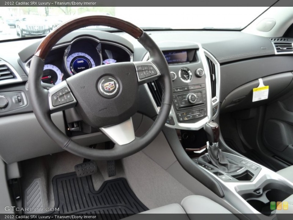 Titanium/Ebony Interior Dashboard for the 2012 Cadillac SRX Luxury #63253876