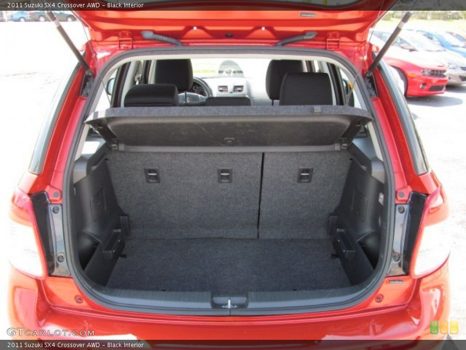 Black Interior Trunk for the 2011 Suzuki SX4 Crossover AWD #63254413