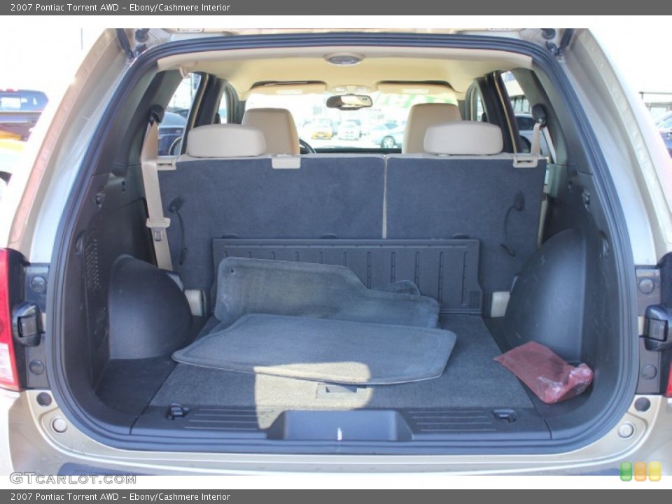 Ebony/Cashmere Interior Trunk for the 2007 Pontiac Torrent AWD #63255076