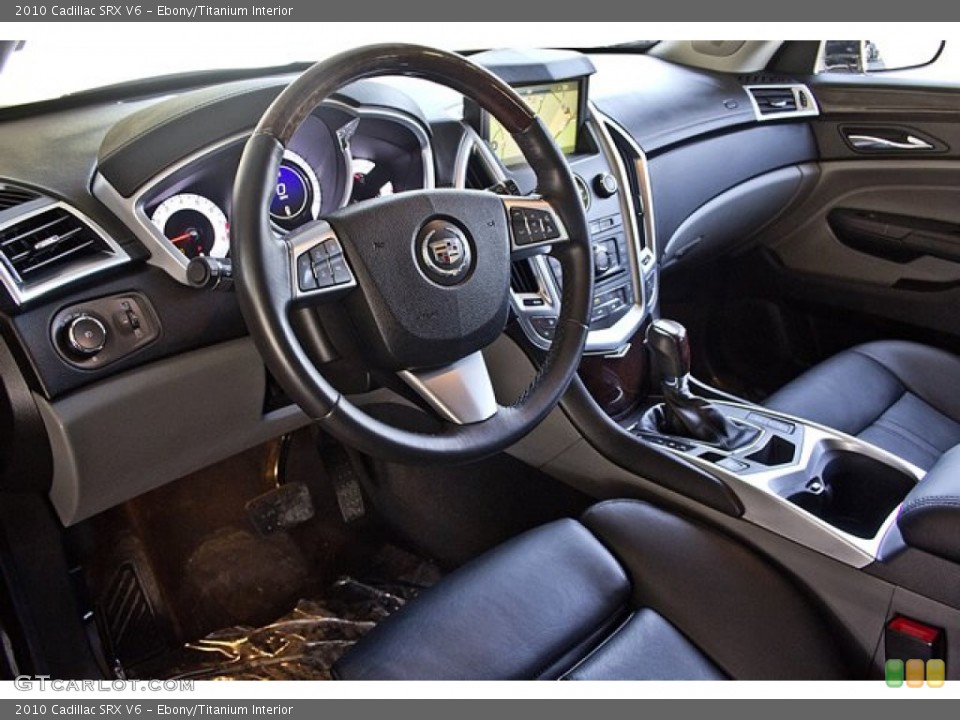 Ebony/Titanium Interior Prime Interior for the 2010 Cadillac SRX V6 #63257959