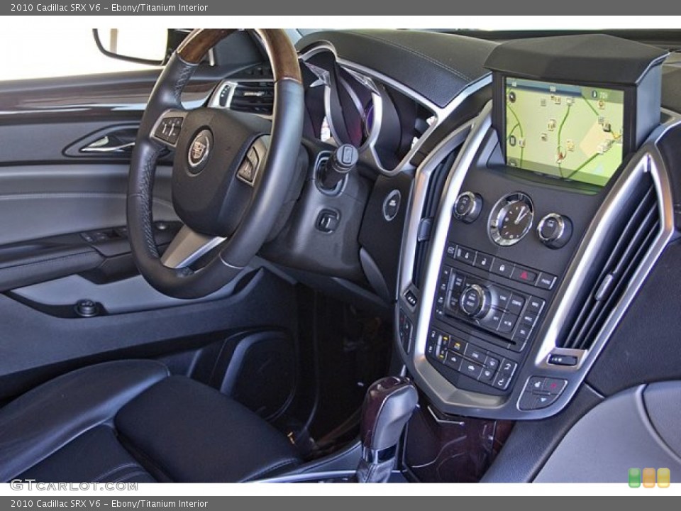 Ebony/Titanium Interior Controls for the 2010 Cadillac SRX V6 #63257992