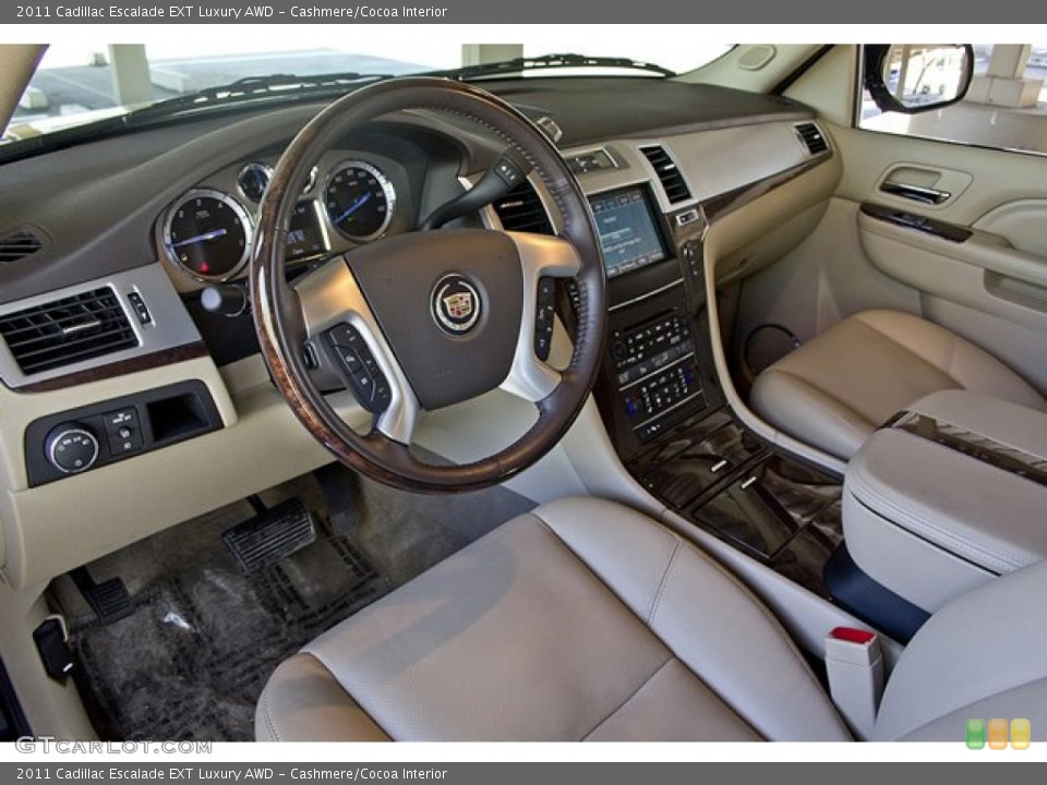 Cashmere/Cocoa Interior Prime Interior for the 2011 Cadillac Escalade EXT Luxury AWD #63258394