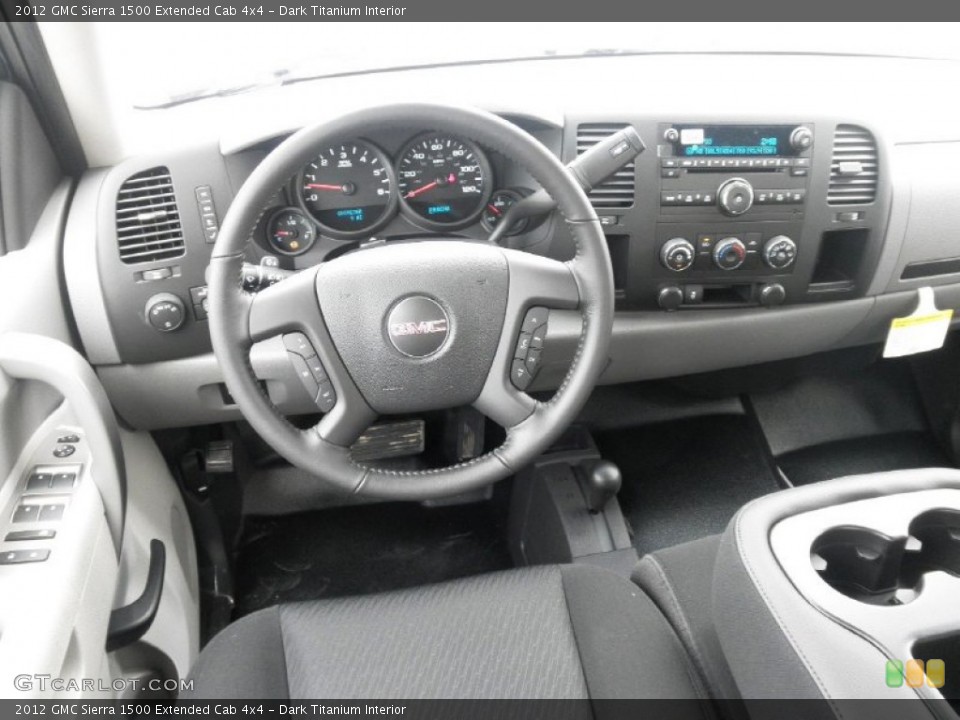 Dark Titanium Interior Photo for the 2012 GMC Sierra 1500 Extended Cab 4x4 #63259540