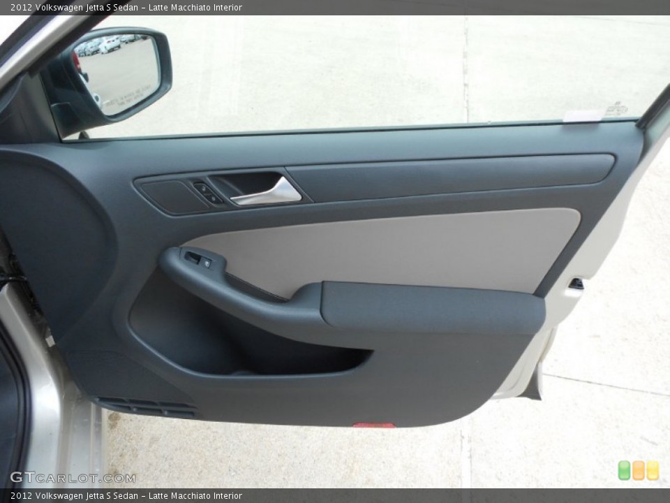 Latte Macchiato Interior Door Panel for the 2012 Volkswagen Jetta S Sedan #63265147
