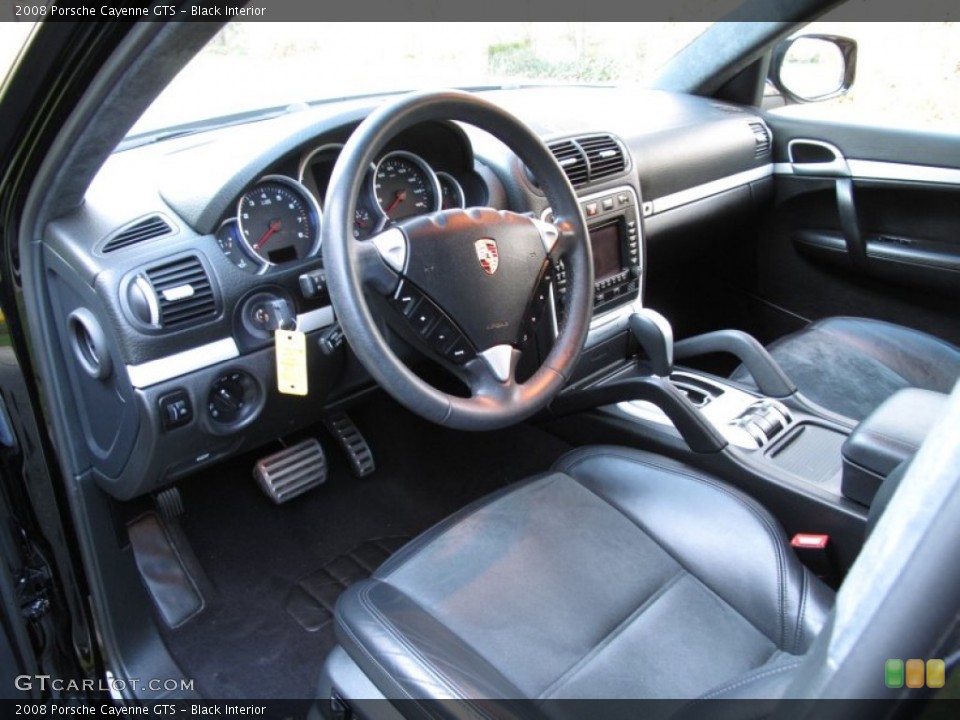 Black Interior Photo for the 2008 Porsche Cayenne GTS #63265420