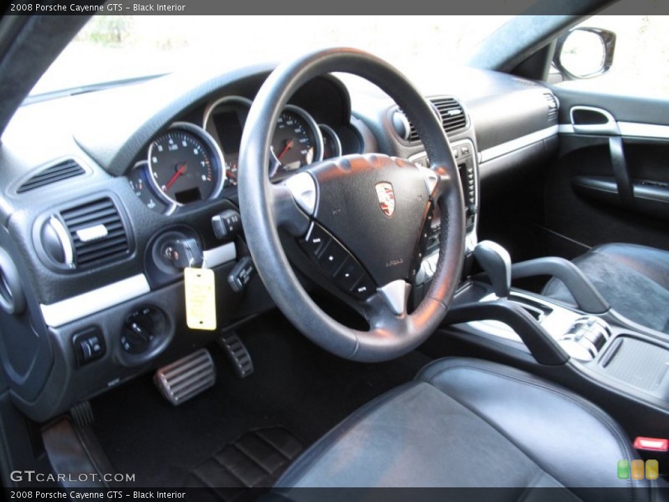 Black Interior Steering Wheel for the 2008 Porsche Cayenne GTS #63265492