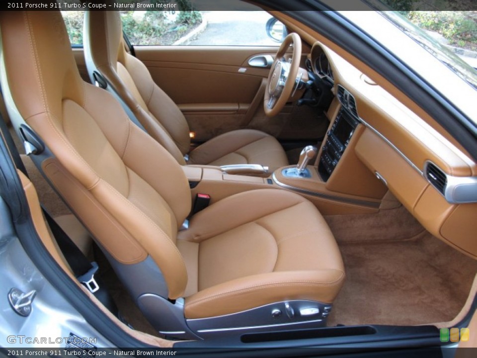 Natural Brown Interior Photo for the 2011 Porsche 911 Turbo S Coupe #63265630