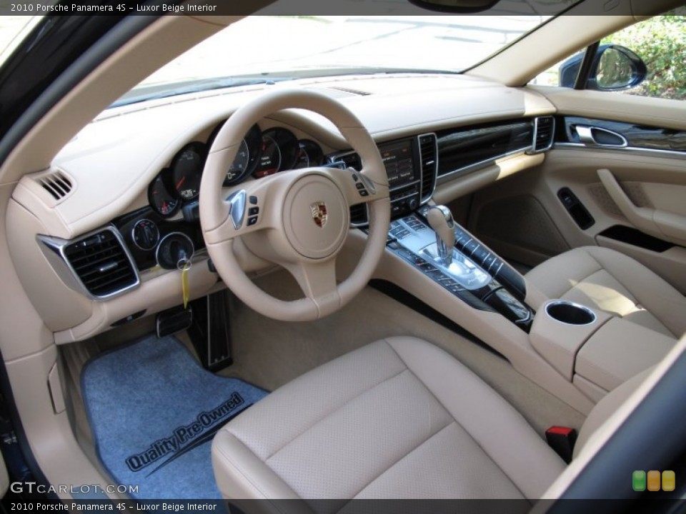 Luxor Beige Interior Prime Interior for the 2010 Porsche Panamera 4S #63265786