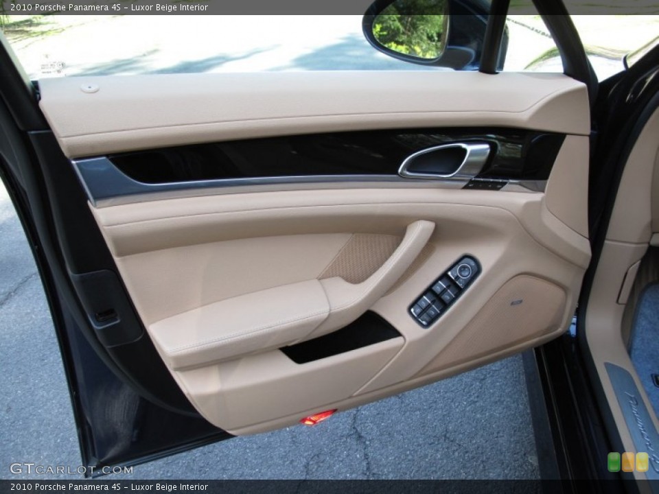 Luxor Beige Interior Door Panel for the 2010 Porsche Panamera 4S #63265795