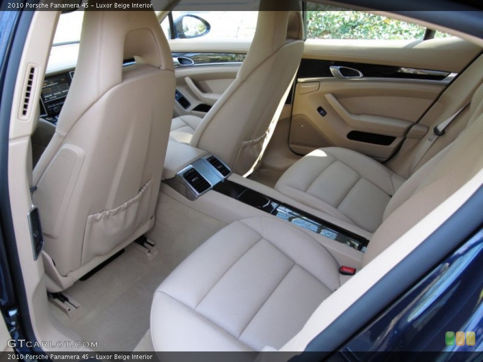 Luxor Beige Interior Rear Seat for the 2010 Porsche Panamera 4S #63265830