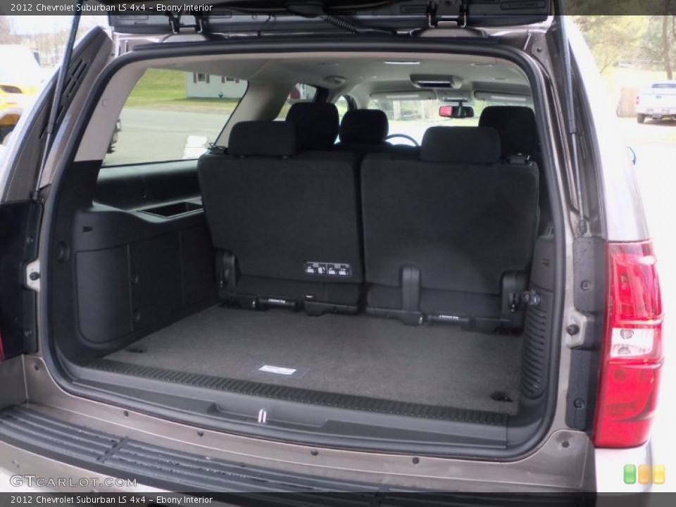 Ebony Interior Trunk for the 2012 Chevrolet Suburban LS 4x4 #63266397