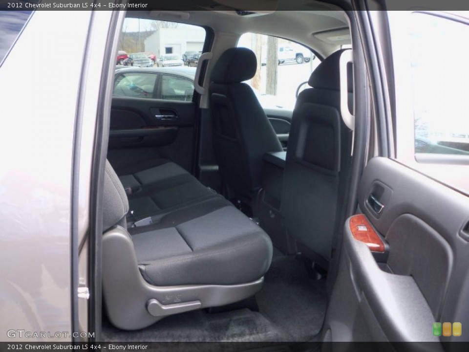 Ebony Interior Photo for the 2012 Chevrolet Suburban LS 4x4 #63266461