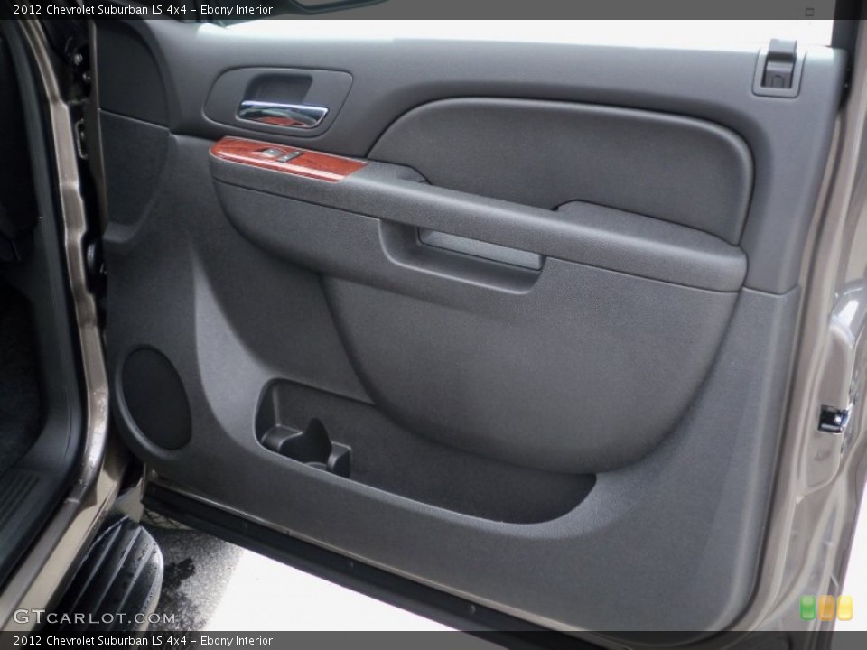 Ebony Interior Door Panel for the 2012 Chevrolet Suburban LS 4x4 #63266477