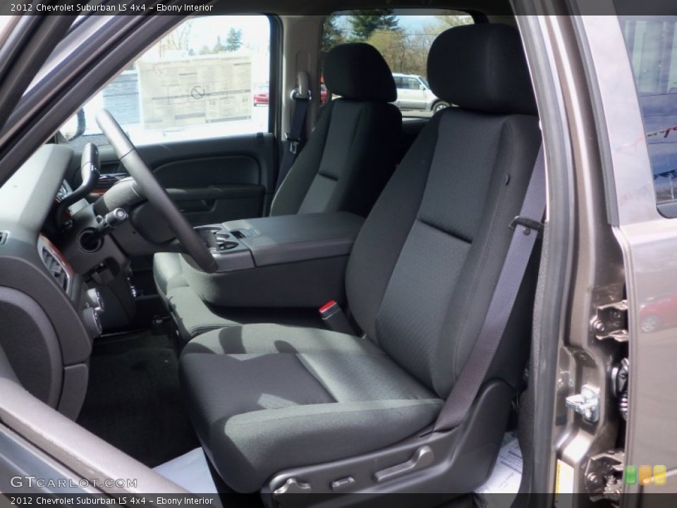 Ebony Interior Photo for the 2012 Chevrolet Suburban LS 4x4 #63266539