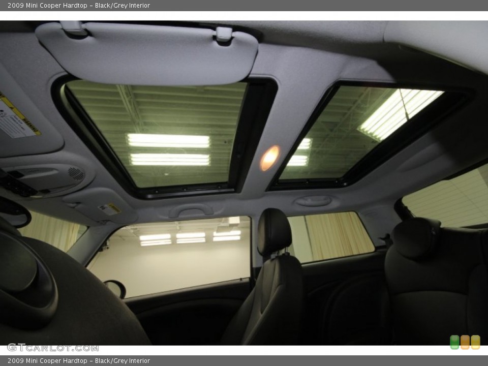 Black/Grey Interior Sunroof for the 2009 Mini Cooper Hardtop #63267220