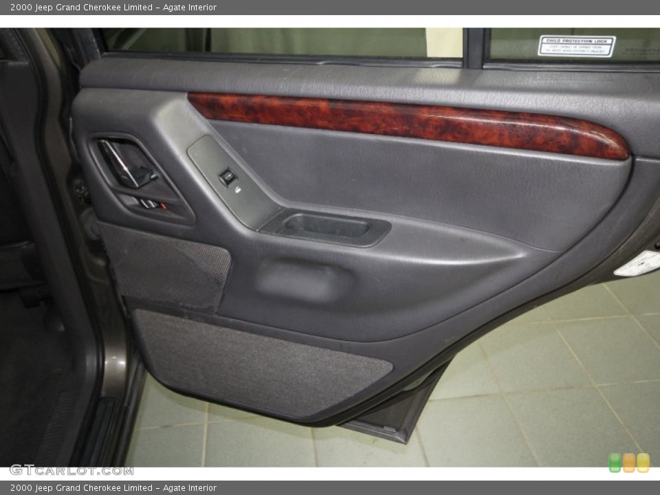 Agate Interior Door Panel for the 2000 Jeep Grand Cherokee Limited #63268093