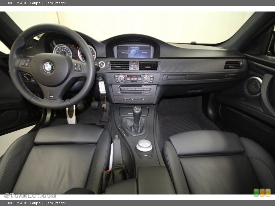Black Interior Dashboard for the 2008 BMW M3 Coupe #63272360