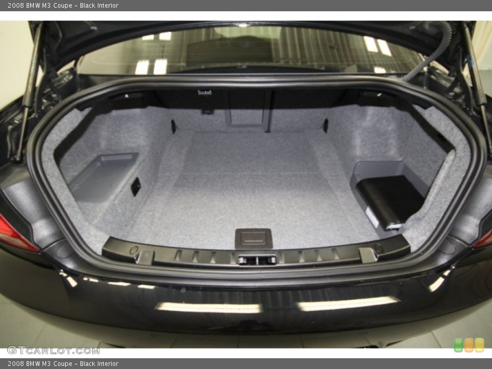 Black Interior Trunk for the 2008 BMW M3 Coupe #63272617