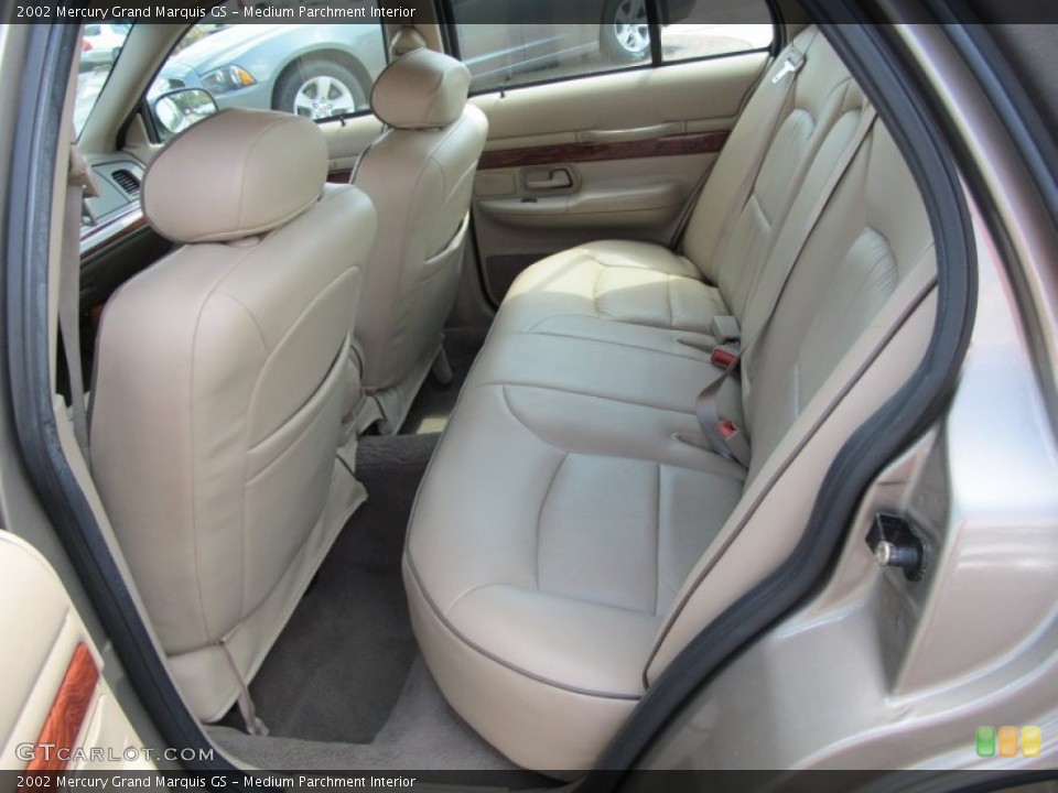 Medium Parchment Interior Rear Seat for the 2002 Mercury Grand Marquis GS #63273388