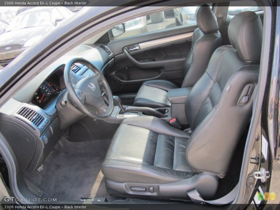 Black Interior Photo for the 2006 Honda Accord EX-L Coupe #63273502