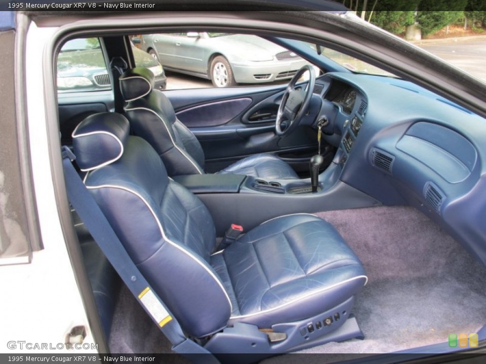 Navy Blue Interior Photo for the 1995 Mercury Cougar XR7 V8 #63273778
