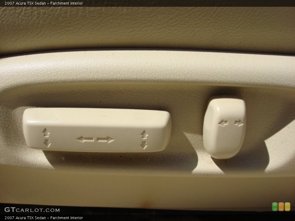 Parchment Interior Controls for the 2007 Acura TSX Sedan #63277246