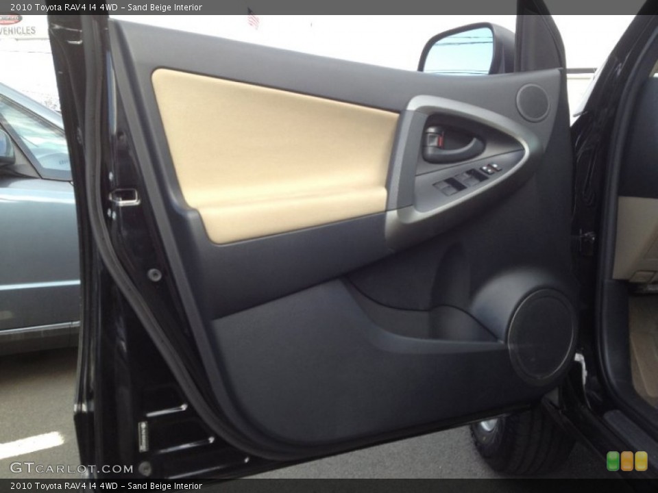 Sand Beige Interior Door Panel for the 2010 Toyota RAV4 I4 4WD #63277498