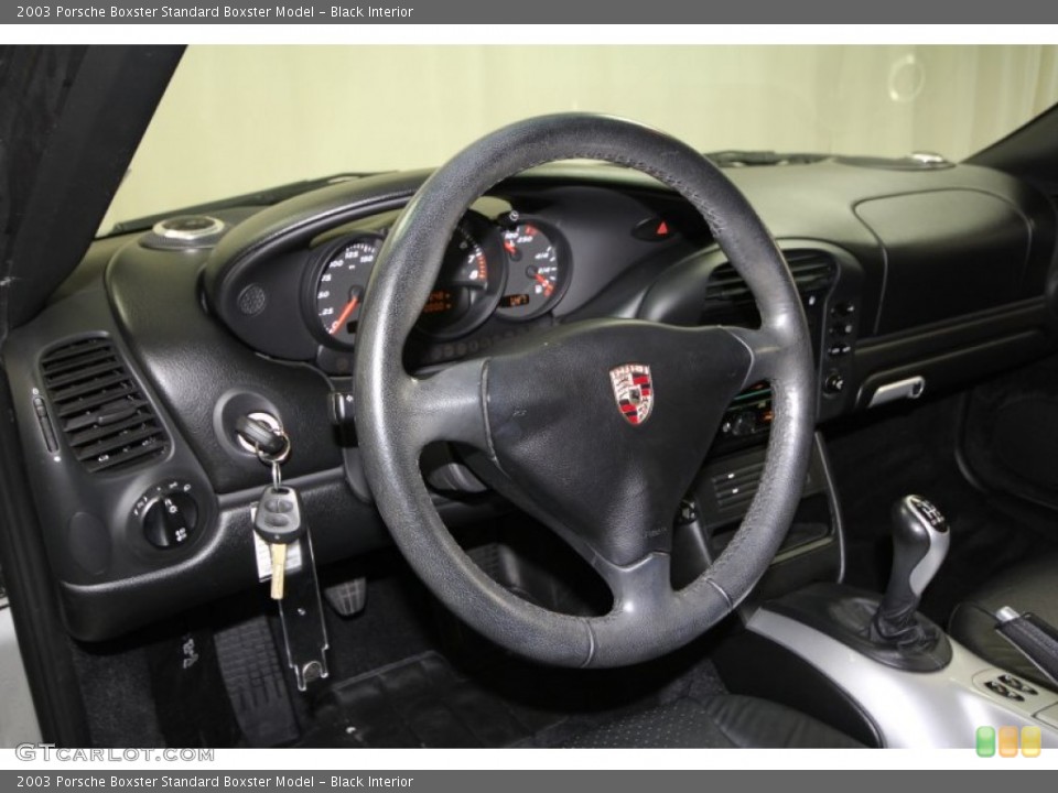 Black Interior Steering Wheel for the 2003 Porsche Boxster  #63278764