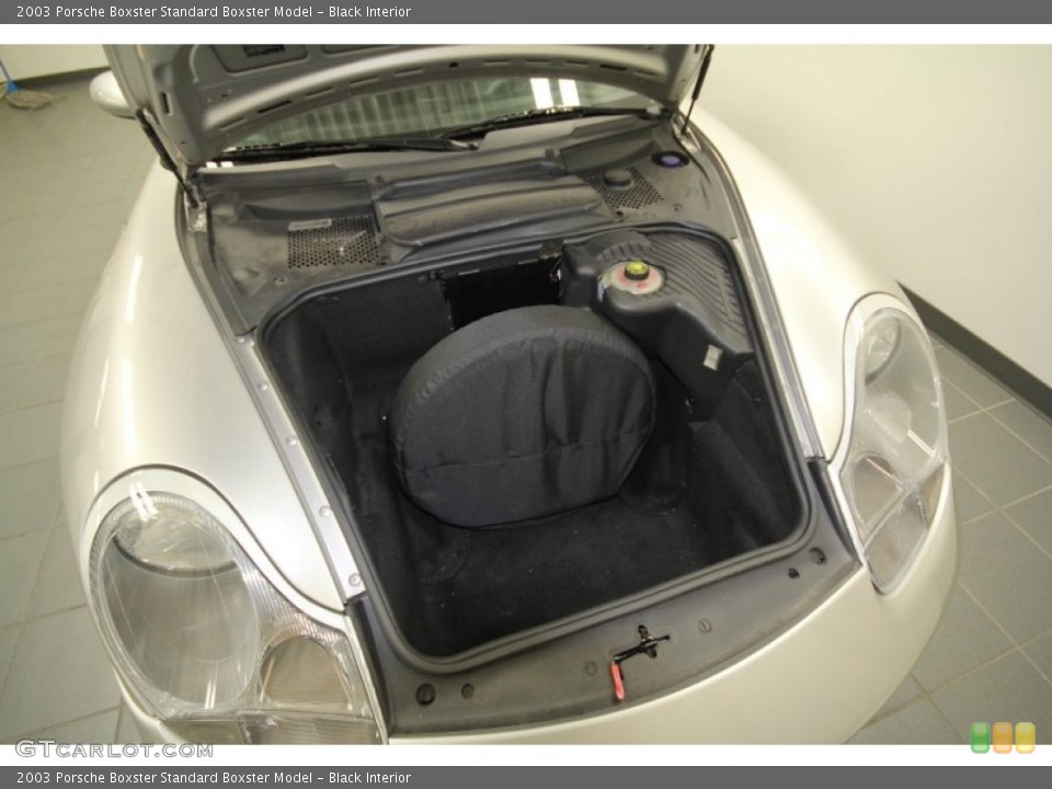 Black Interior Trunk for the 2003 Porsche Boxster  #63278775