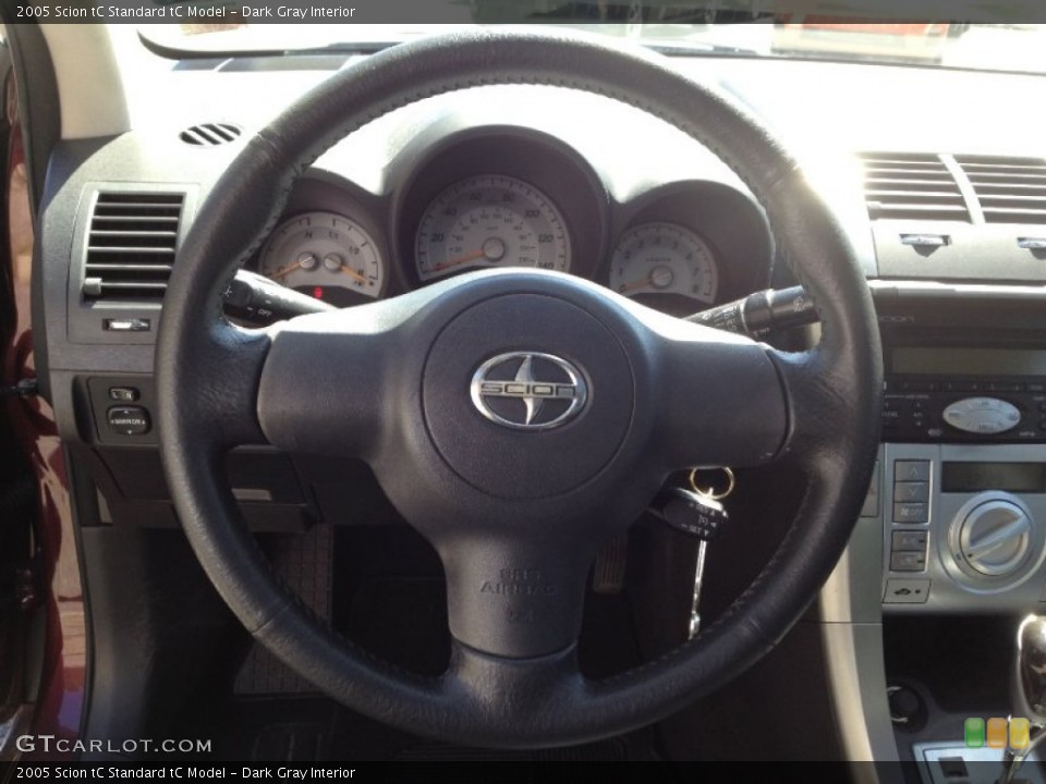 Dark Gray Interior Steering Wheel for the 2005 Scion tC  #63282106