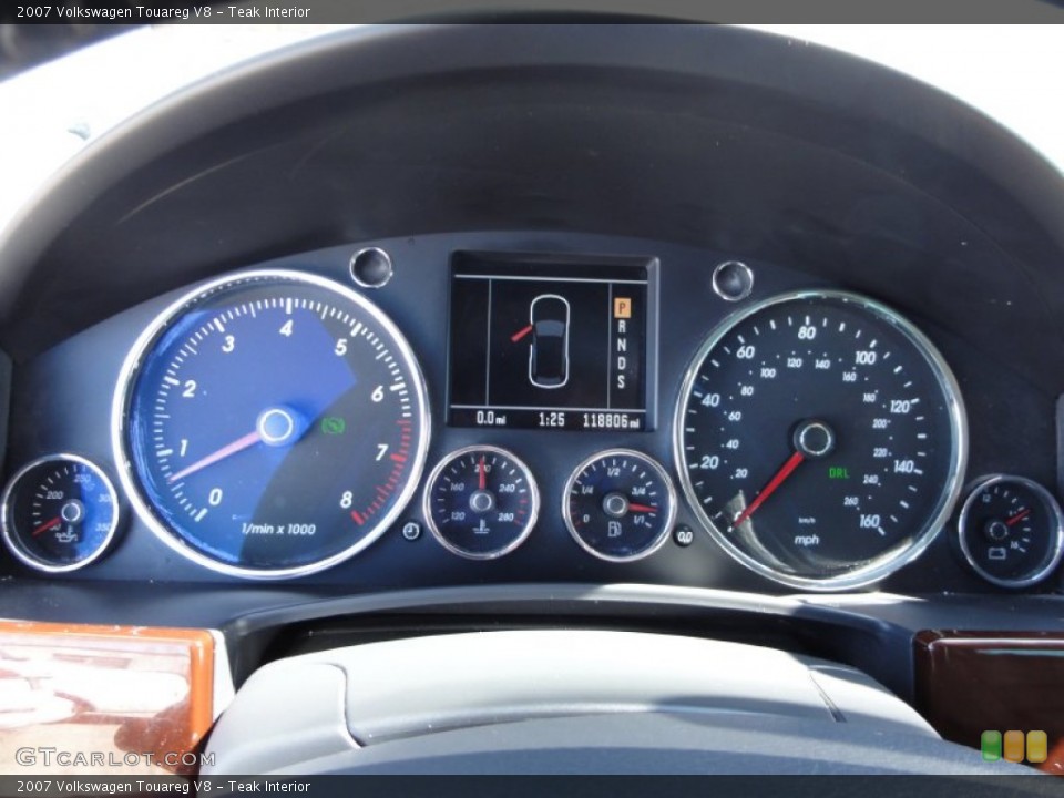 Teak Interior Gauges for the 2007 Volkswagen Touareg V8 #63287518