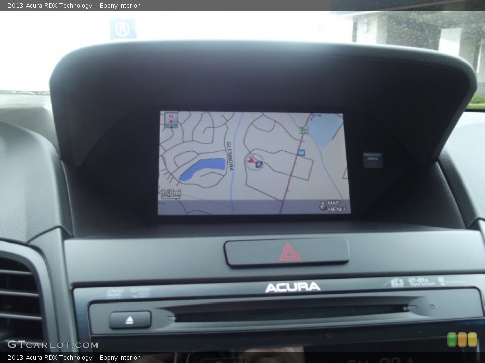 Ebony Interior Navigation for the 2013 Acura RDX Technology #63293623