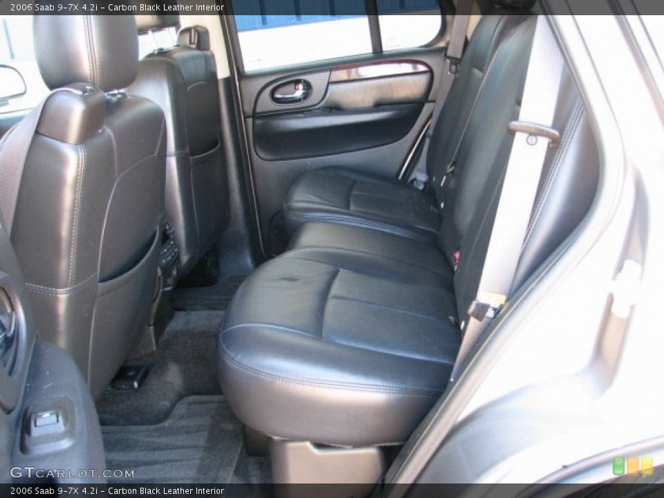 Carbon Black Leather 2006 Saab 9-7X Interiors