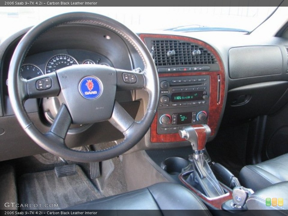 Carbon Black Leather Interior Dashboard for the 2006 Saab 9-7X 4.2i #63299621