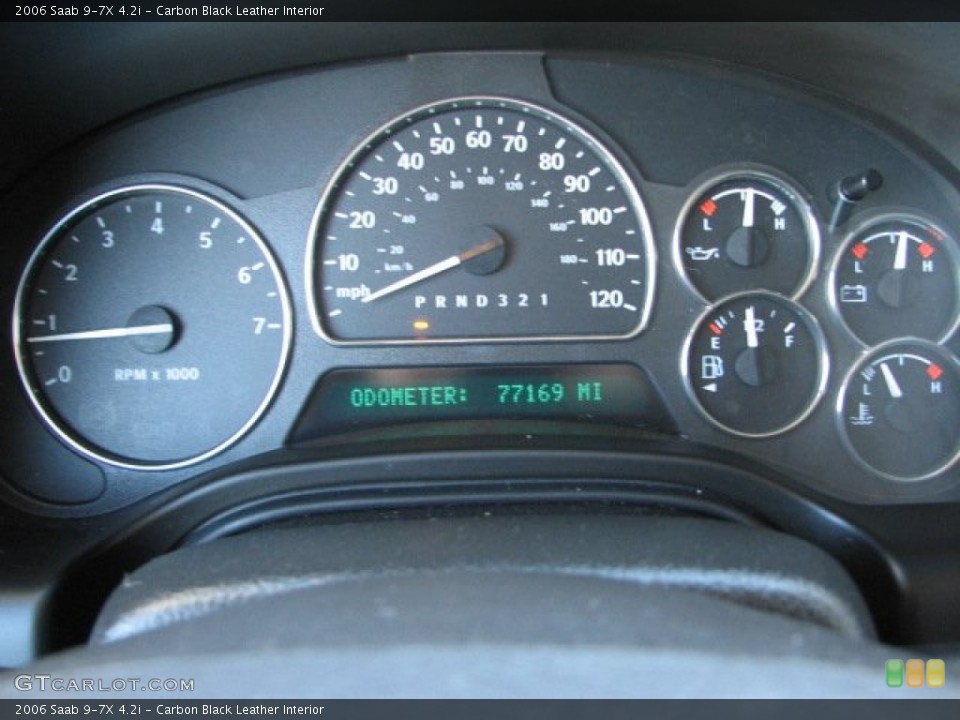Carbon Black Leather Interior Gauges for the 2006 Saab 9-7X 4.2i #63299663