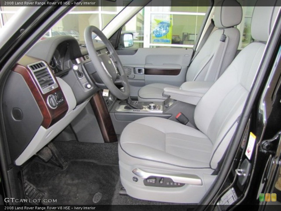 Ivory Interior Photo for the 2008 Land Rover Range Rover V8 HSE #63302981