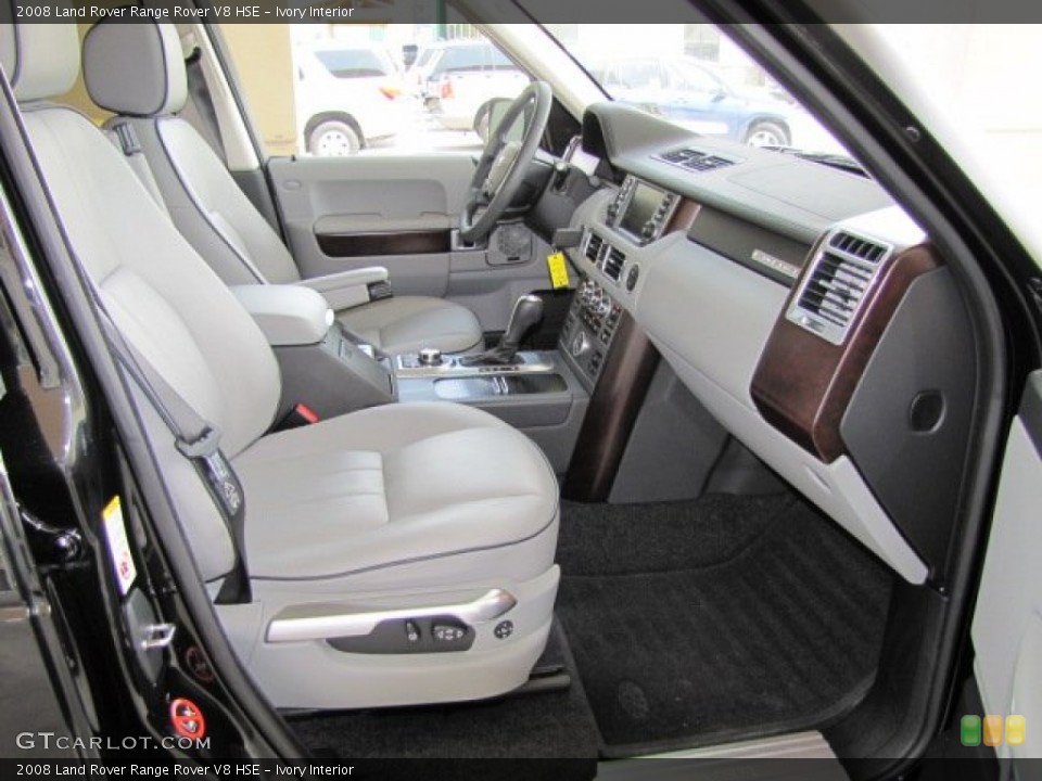 Ivory Interior Photo for the 2008 Land Rover Range Rover V8 HSE #63303101