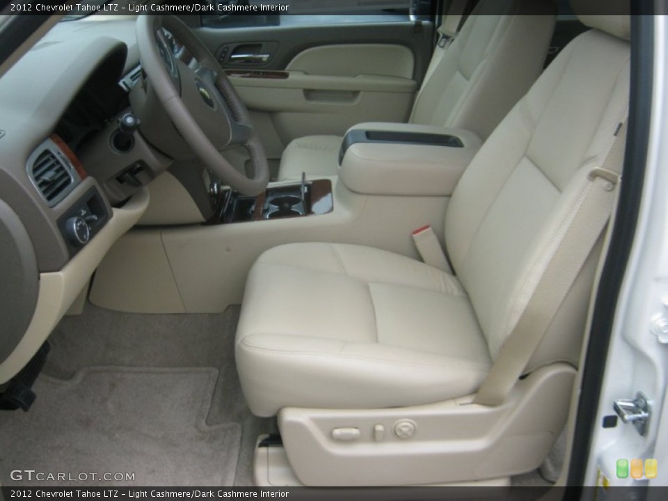 Light Cashmere/Dark Cashmere Interior Photo for the 2012 Chevrolet Tahoe LTZ #63303950