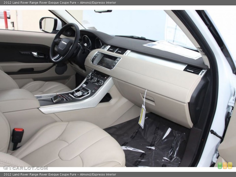 Almond/Espresso Interior Dashboard for the 2012 Land Rover Range Rover Evoque Coupe Pure #63308477