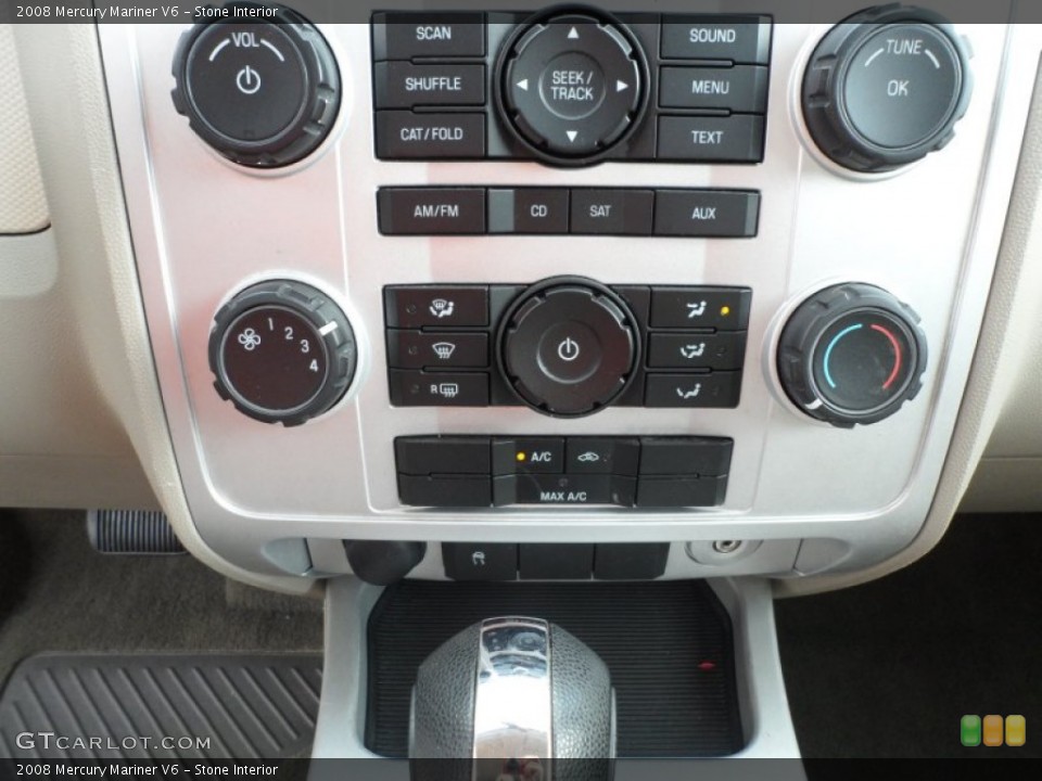 Stone Interior Controls for the 2008 Mercury Mariner V6 #63309988