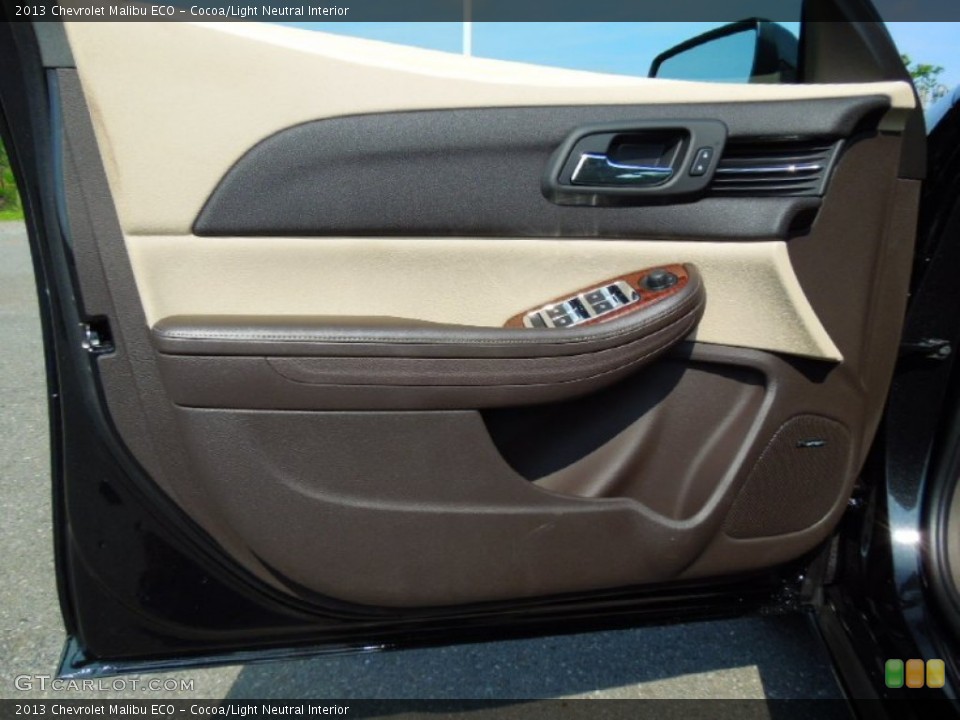 Cocoa/Light Neutral Interior Door Panel for the 2013 Chevrolet Malibu ECO #63310808