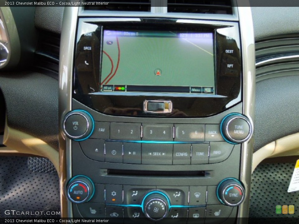 Cocoa/Light Neutral Interior Navigation for the 2013 Chevrolet Malibu ECO #63310832