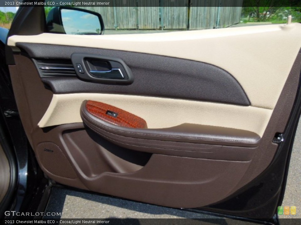 Cocoa/Light Neutral Interior Door Panel for the 2013 Chevrolet Malibu ECO #63310911