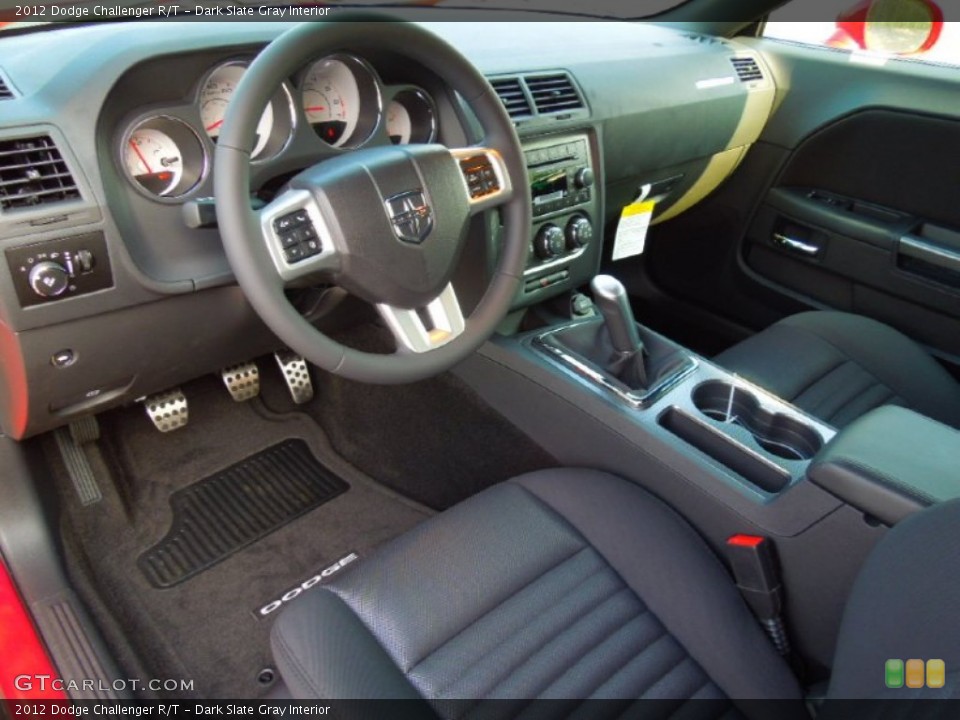 Dark Slate Gray Interior Prime Interior for the 2012 Dodge Challenger R/T #63312833