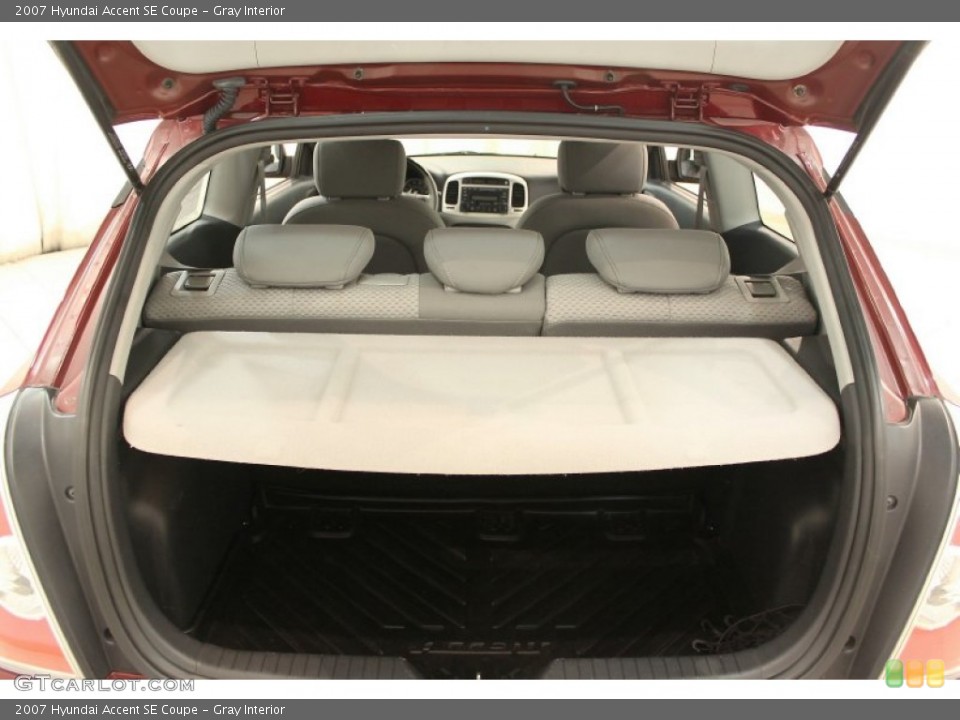 Gray Interior Trunk for the 2007 Hyundai Accent SE Coupe #63313910