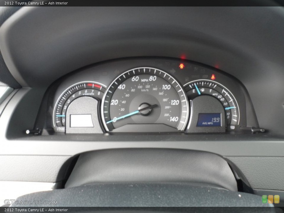 Ash Interior Gauges for the 2012 Toyota Camry LE #63314876