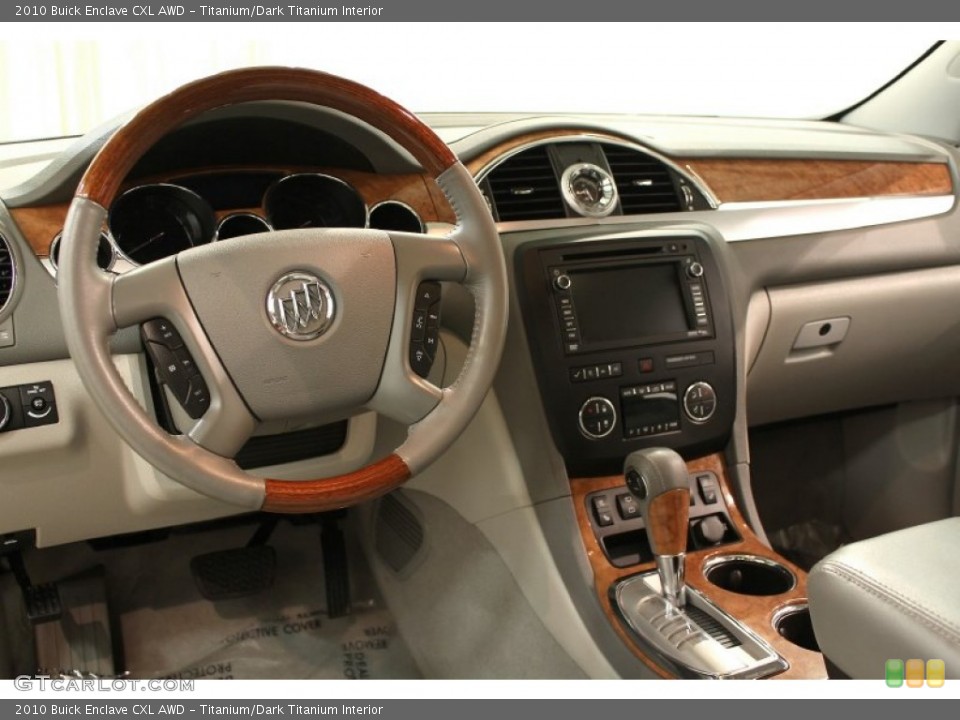 Titanium/Dark Titanium Interior Dashboard for the 2010 Buick Enclave CXL AWD #63315014