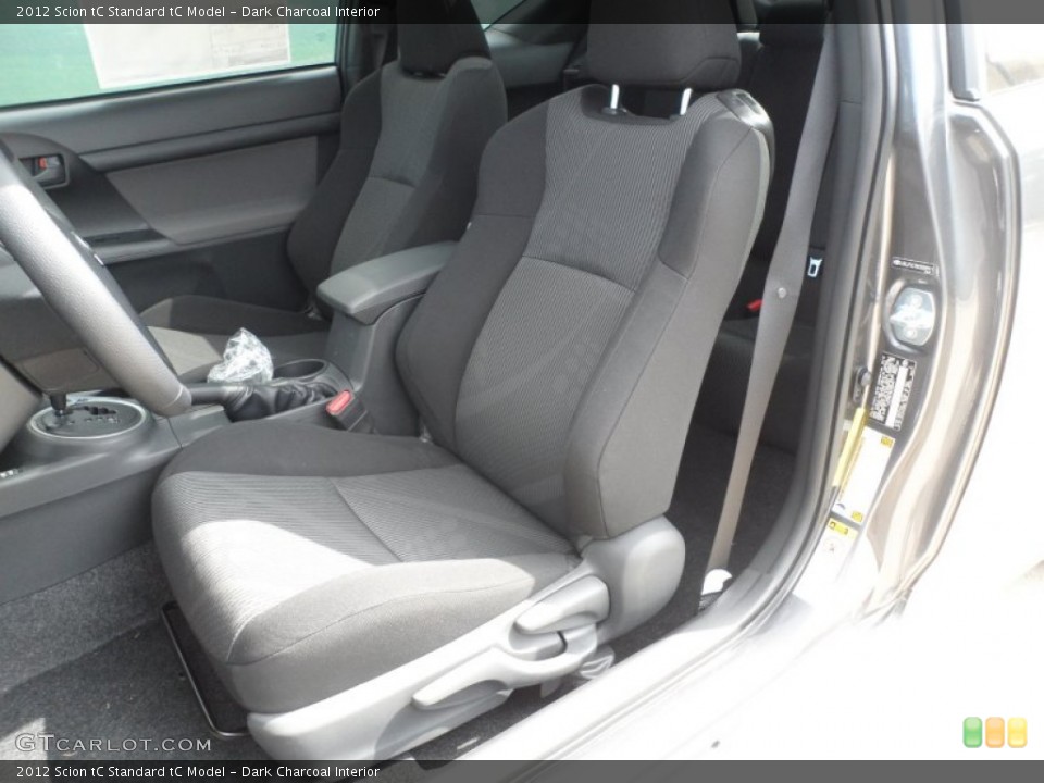Dark Charcoal Interior Front Seat for the 2012 Scion tC  #63316355